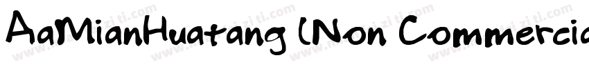 AaMianHuatang (Non Commercial Use)字体转换